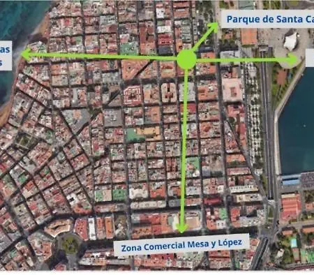 Canteras Center Апартаменты *